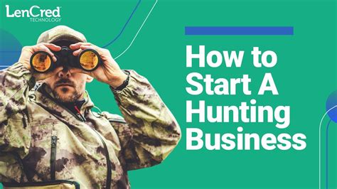 How To Start A Hunting Business Hujaifa