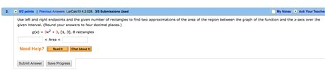 Solved Use Left And Right Endpoints And The Given Number Of Chegg