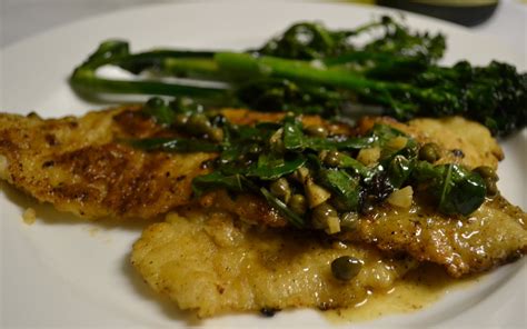 Dover Sole with Wine Caper Sauce | The Little Ferraro Kitchen