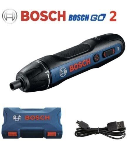 Bosch Go 2 Rechargeable Cordless Screwdriver 3 6V Wireless EBay