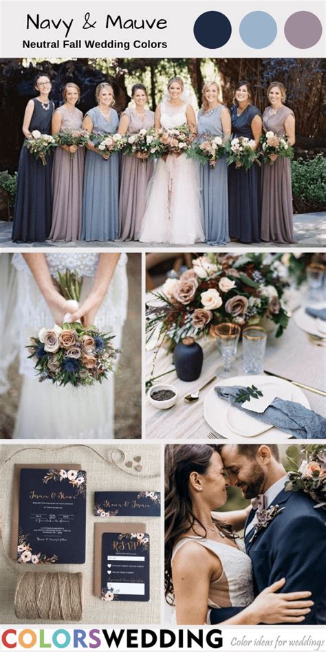 Best 8 Neutral Fall Wedding Color Combos Fall Wedding Colors Wedding