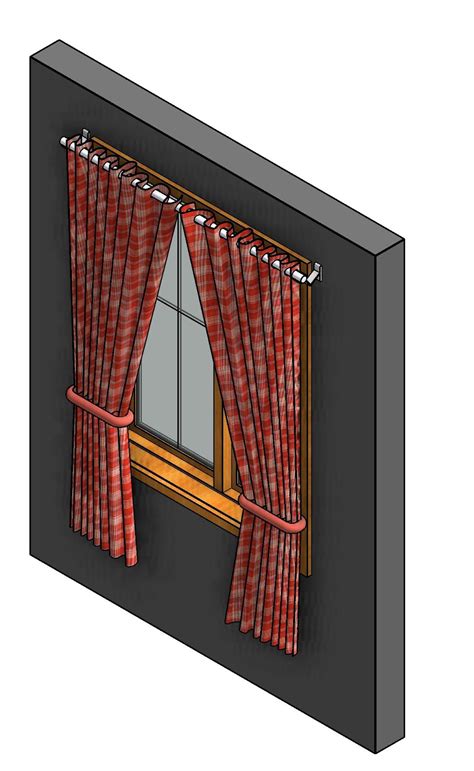 Modeling Realistic Curtains in Revit | Revit Curtain Family – CAD Needs ...