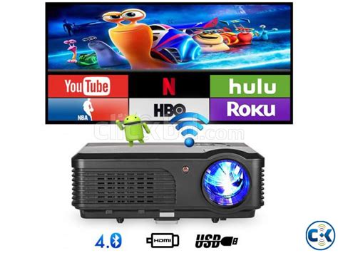 Cheerlux Cl Lumens Full Hd Buil In Tv Card Projector Clickbd