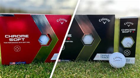 Callaway Chrome Soft Vs Chrome Soft X Golf Ball Golf Monthly