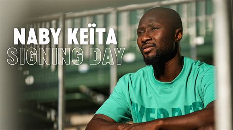 Naby Ke Ta Signing Day Behind The Scenes Sv Werder Bremen Youtube