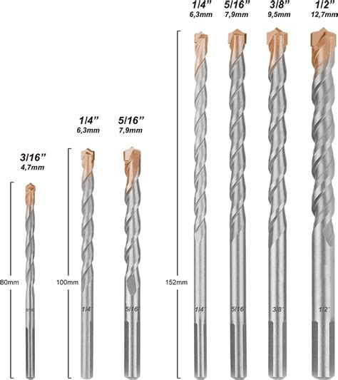 COMOWARE Concrete Drill Bit Set Review Best Masonry Drill Bits