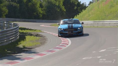 Ford Shelby GT350R 16 On Nurburgring Camera View Gran Turismo 7