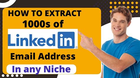 How To Extract Emails From Linkedin Free Lead Generation Tools Youtube