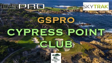 Gspro Skytrak Golf Simulator Cypress Point Club Youtube