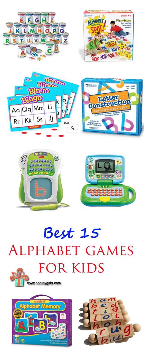 ABC - Best Alphabet Games for Kids | Alphabet activities, Alphabet ...