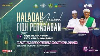 LIVE Kick Off Halaqah Fikih Peradaban II Nahdlatul Ulama