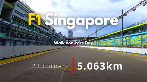 F1 Singapore Grand Prix Marina Bay Street Circuit Youtube