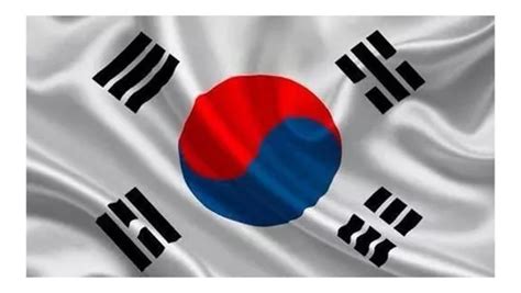 Bandera Corea Del Sur 1 50x90cm Exterior Grande