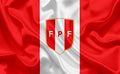 Descargar fondos de pantalla Perú equipo de fútbol nacional logotipo