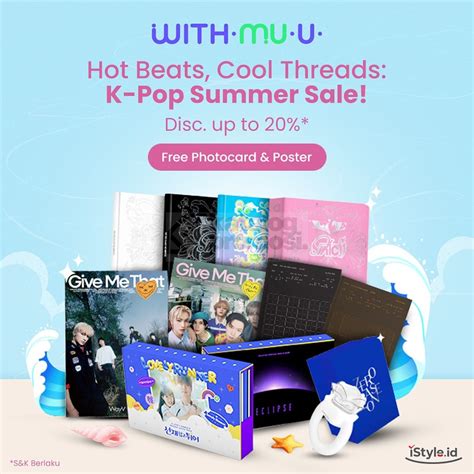 Promo K Pop Merch Di Withmuu Istyle Id Diskon Hingga