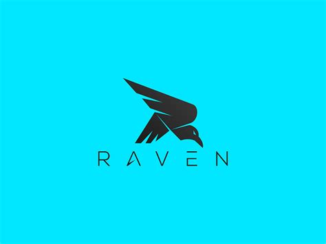 Raven Logo by Ben Naveed 🇺🇸 on Dribbble