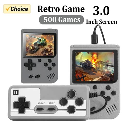 Retro Portable Mini Handheld Video Game Console Bit Inch Color