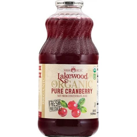 Lakewood Juice Organic Pure Cranberry Oz From Kroger Instacart