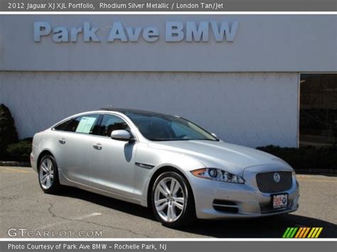 Rhodium Silver Metallic Jaguar Xj Xjl Portfolio London Tan Jet