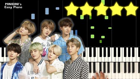 Bts 방탄소년단 Lights 《piano Tutorial》 ★★★★★ Sheet Youtube