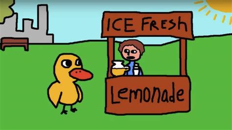 The Duck Song Lemonade Stand Lyrics