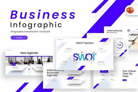 Business Infographic PowerPoint Template, Presentation Templates - Envato Elements