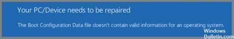 How To Repair Your Pc Device Needs To Be Repaired On Windows 10 Windows Bulletin