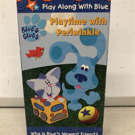 Nick Jr Blues Clues Playtime With Periwinkle Vhs Video Tape