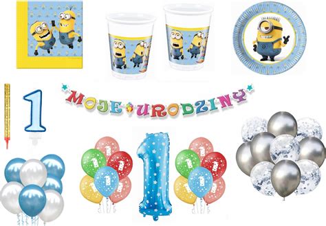 Zestaw Minionki Minions 1 Urodziny Balony Ceny I Opinie Ceneo Pl