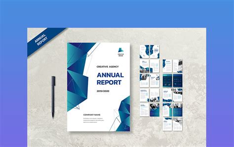 20 Best Free Annual Report Cover Design Templates 2022