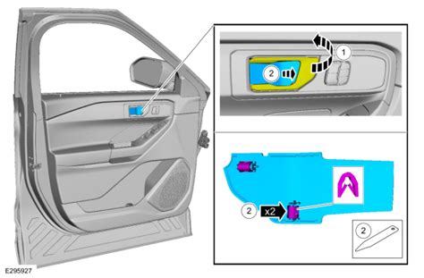 Ford Explorer Removal And Installation Front Door Trim Panel