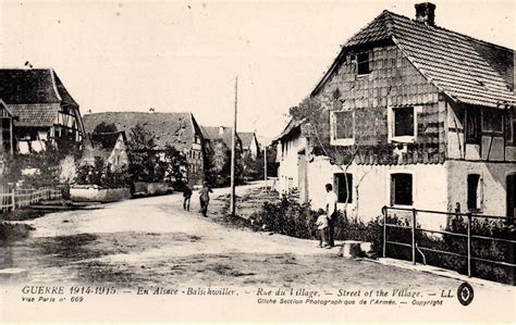 La Guerre Balschwiller Cartes Postales De Balschwiller Et De Retzwiller