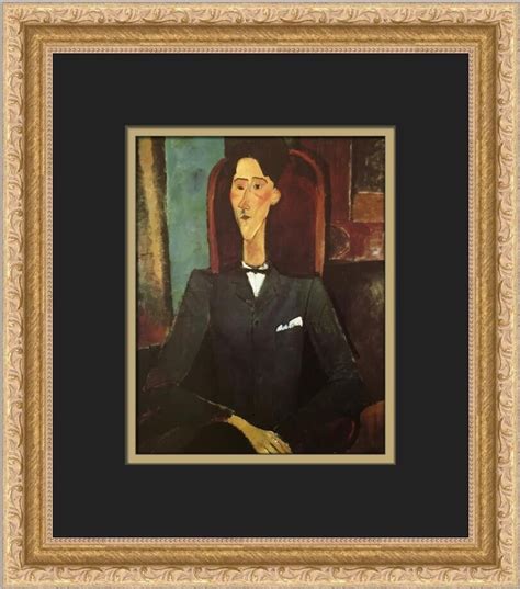 Amedeo Modigliani Portrait Of Jean Cocteau Custom Framed Print EBay