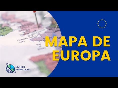 Mapa imprimível da Europa gratuito e em alta qualidade