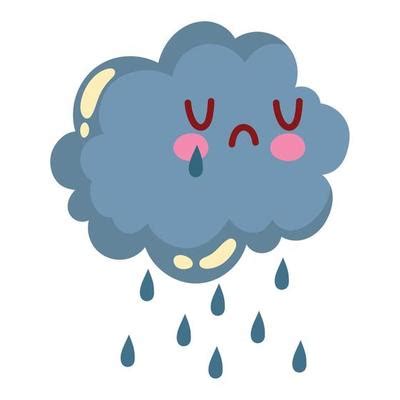 Rain Emoji Vector Art, Icons, and Graphics for Free Download