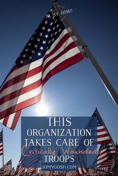 This Organization Takes Care of Critically Wounded Troops - Jo, My Gosh ...