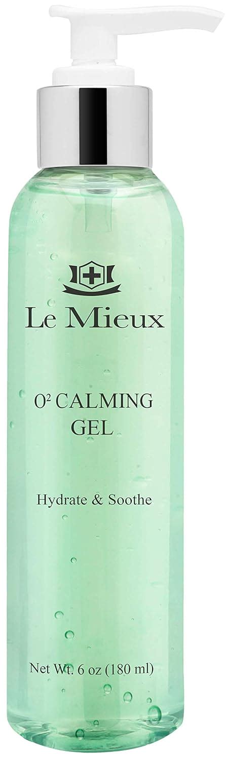 Amazon Le Mieux O2 Calming Gel Conductive Facial Gel With Aloe