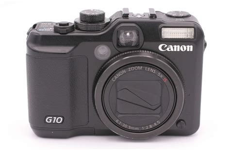 Canon Powershot G10 14 7 Mp Digital Camera Black 13803116458 Ebay