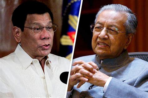 Duterte Says To Discuss Terrorism Piracy With Malaysias Mahathir