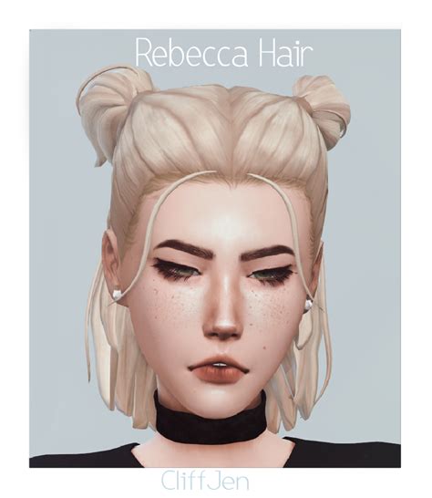 Cut My Veins With Lies Rebecca Hair Bgc New Mesh 24 EA Colors