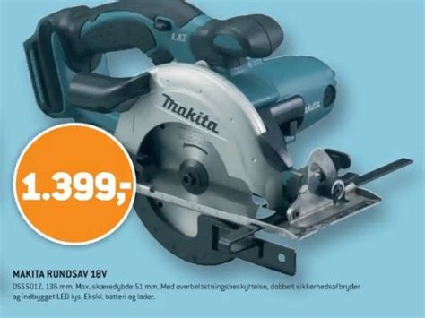 Makita Rundsav V Tilbud Hos Xl Byg