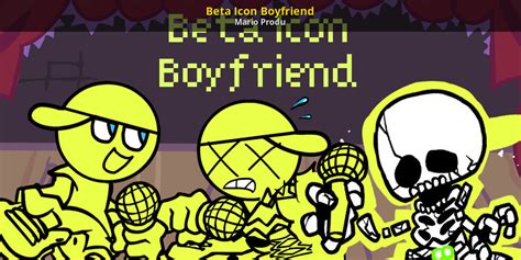 Beta Icon Boyfriend Friday Night Funkin Mods