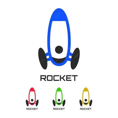 Premium Vector | Rocket logo design template sport logo