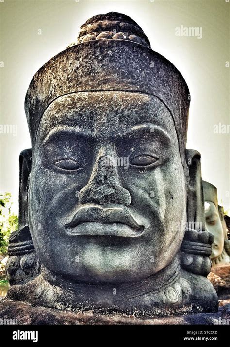 Stone statue Angkor wat Stock Photo - Alamy