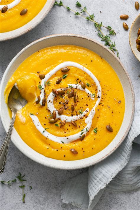 Creamy Butternut Squash Soup The Natural Nurturer