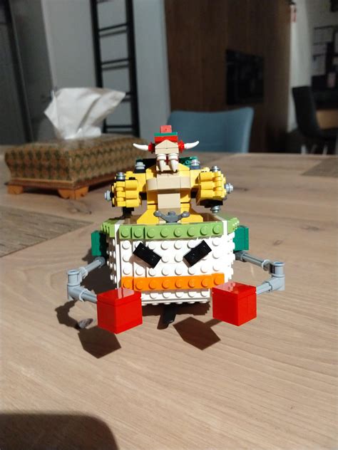 My Lego Bowser MOC (More pics in description) : lego