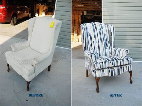 How To Reupholster A Wingback Chair Part Ii Reupholster Furniture