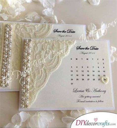 DIY WEDDING INVITATION CARDS - 40 Handmade Wedding Invitations