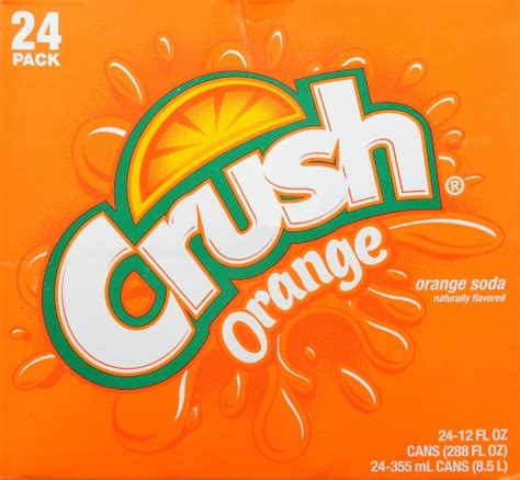 Crush Orange Soda, 24 Cans/12 Fl Oz - Kroger