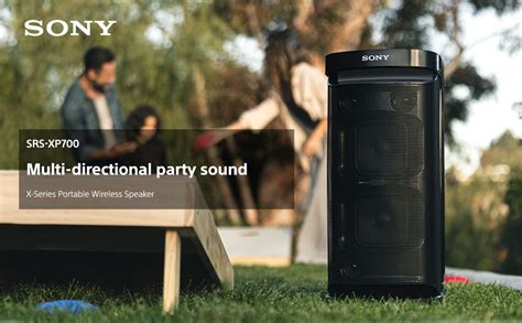 Sony Srs Xp700 X Series Wireless Portable Bluetooth Karaoke Party Speaker Ipx4 Splash Resistant